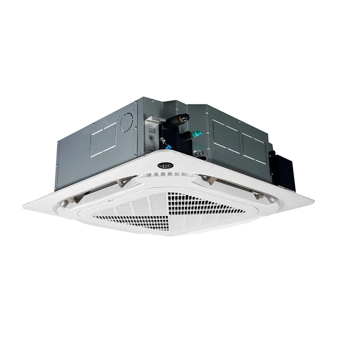 Cooper & Hunter 9000 BTU four-way ceiling cassette for an R-454B mini-split system.