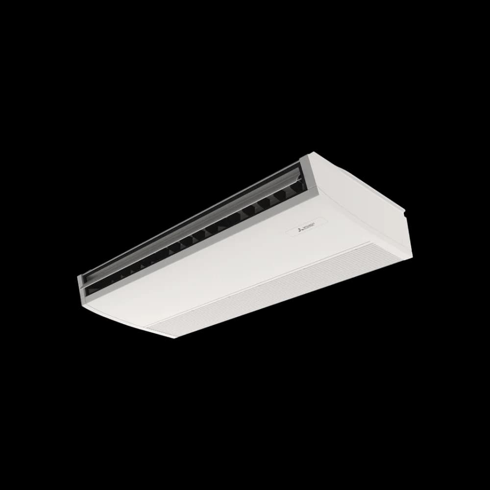 Mitsubishi Electric ceiling-suspended indoor unit for a P-Series PCA system.